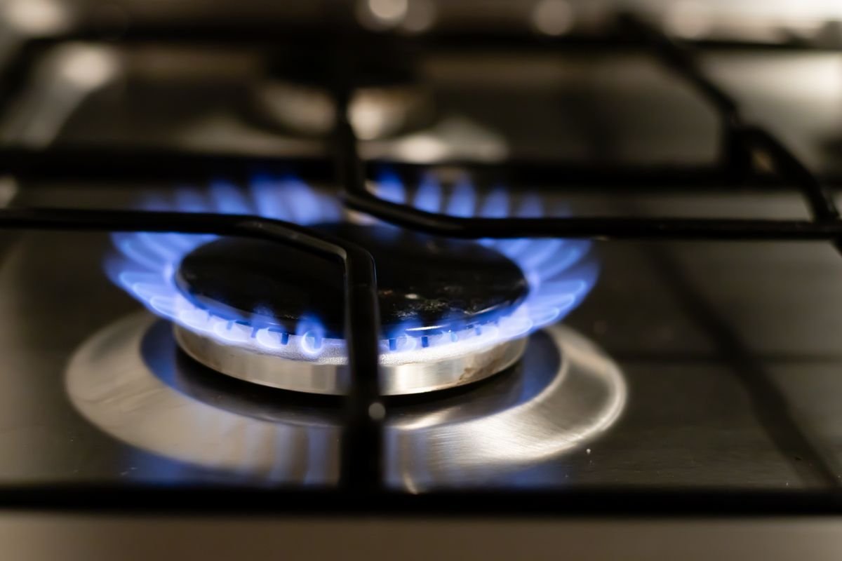 Cuisinière Beko 4 feux four gaz inox neuve