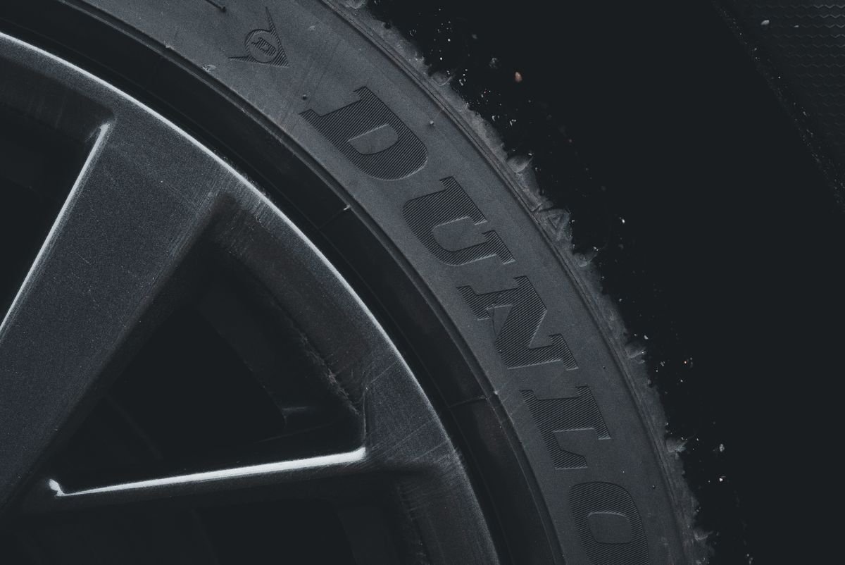 Pneu Dunlop 205/55 R16 occasion 80% gomme