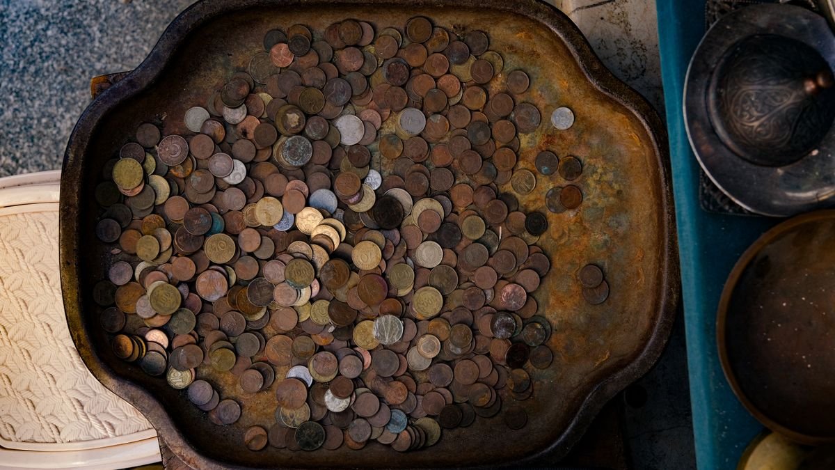 Collection de pièces de monnaie anciennes CFA et coloniales