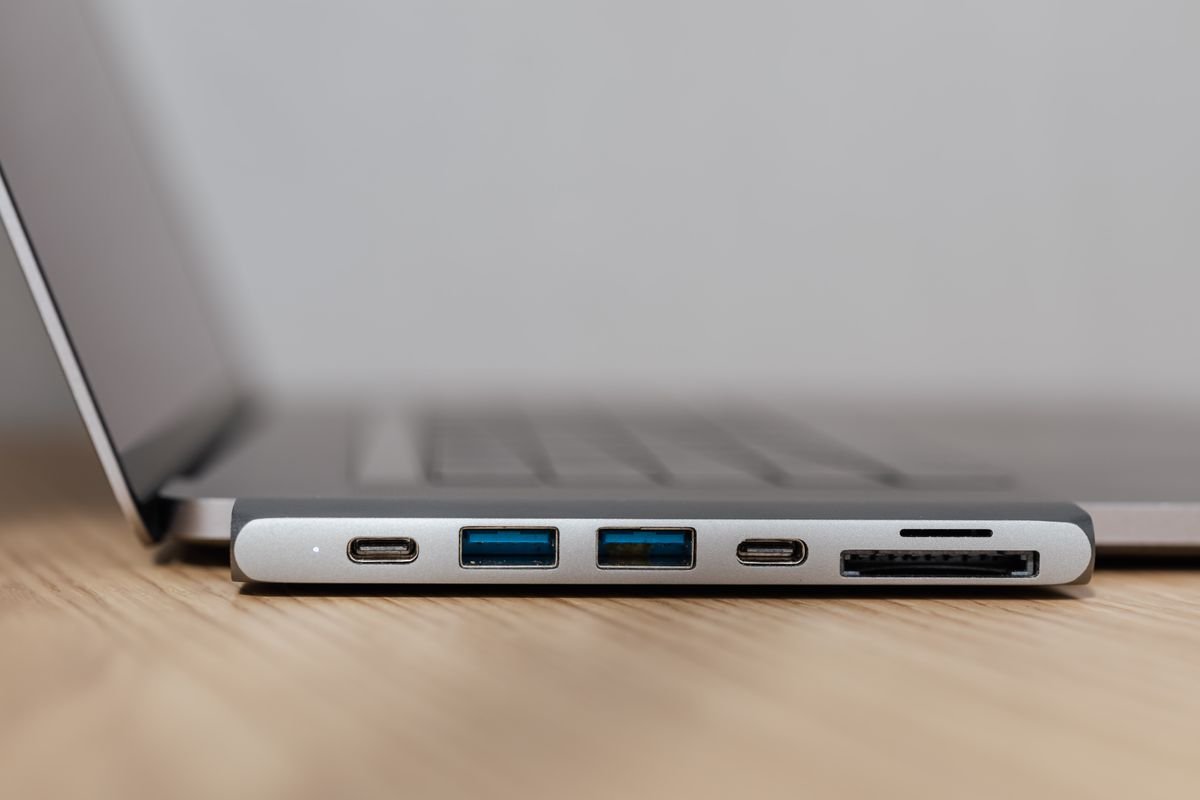 Hub USB-C 7 en 1 HDMI pour MacBook adaptateur multiport