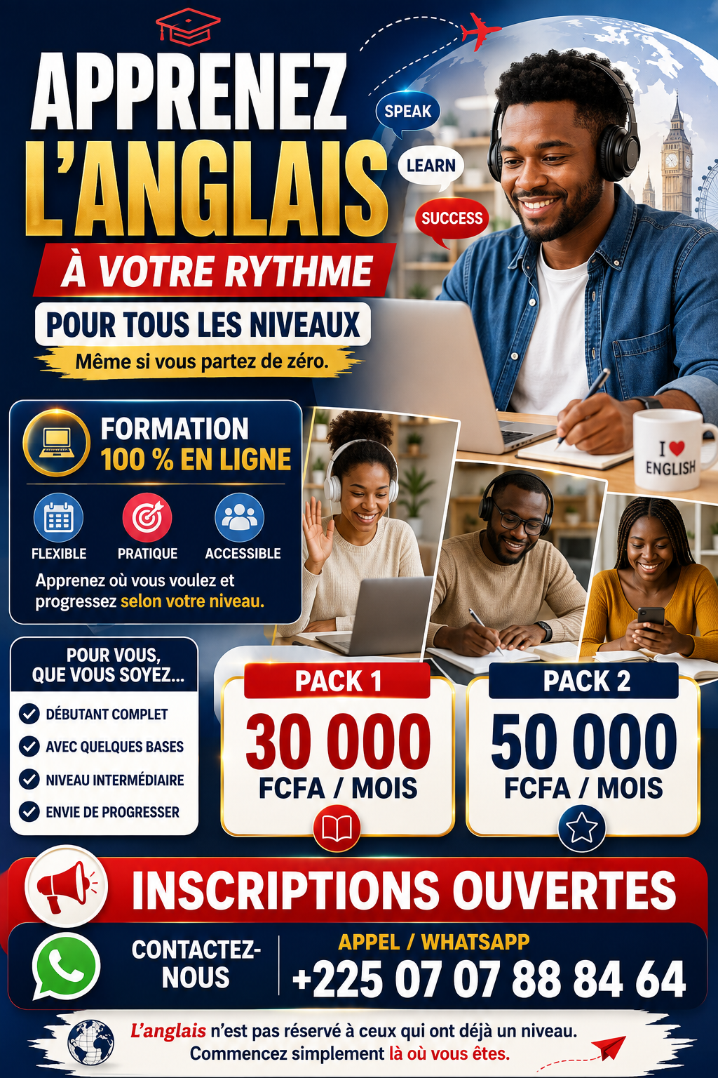 Préparation tcf canada – expression écrite & orale – cours en ligne